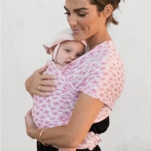 Solly Baby Pink Floral Wrap